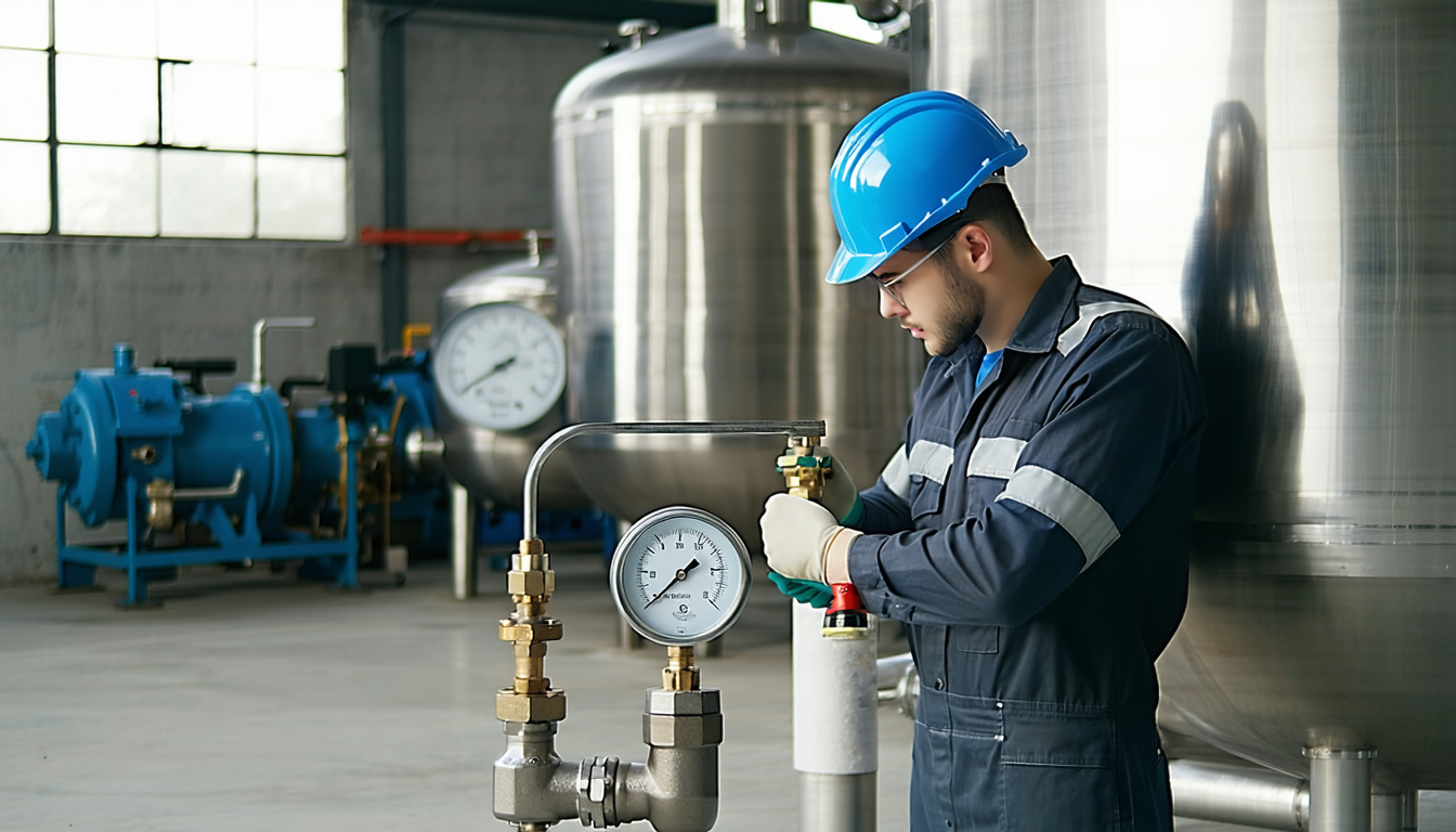 découvrez les étapes précises pour contrôler la pression d'azote dans le vase d'expansion. ce guide détaillé vous aidera à garantir le bon fonctionnement de votre système tout en assurant sécurité et efficacité.