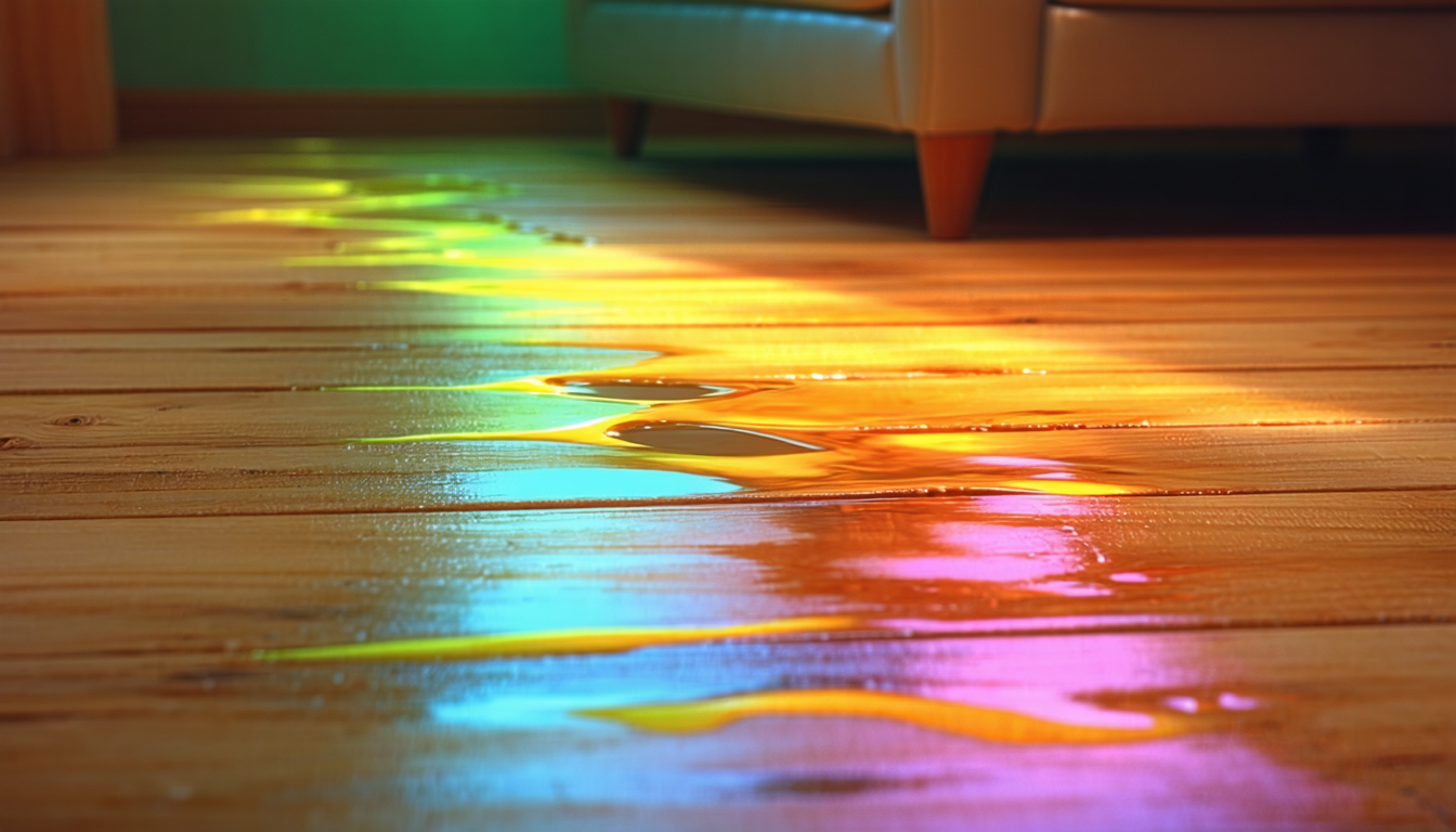 découvrez comment utiliser un colorant fluorescent pour détecter les fuites invisibles et protéger efficacement votre plancher des dommages. prévention et tranquillité d'esprit garanties.
