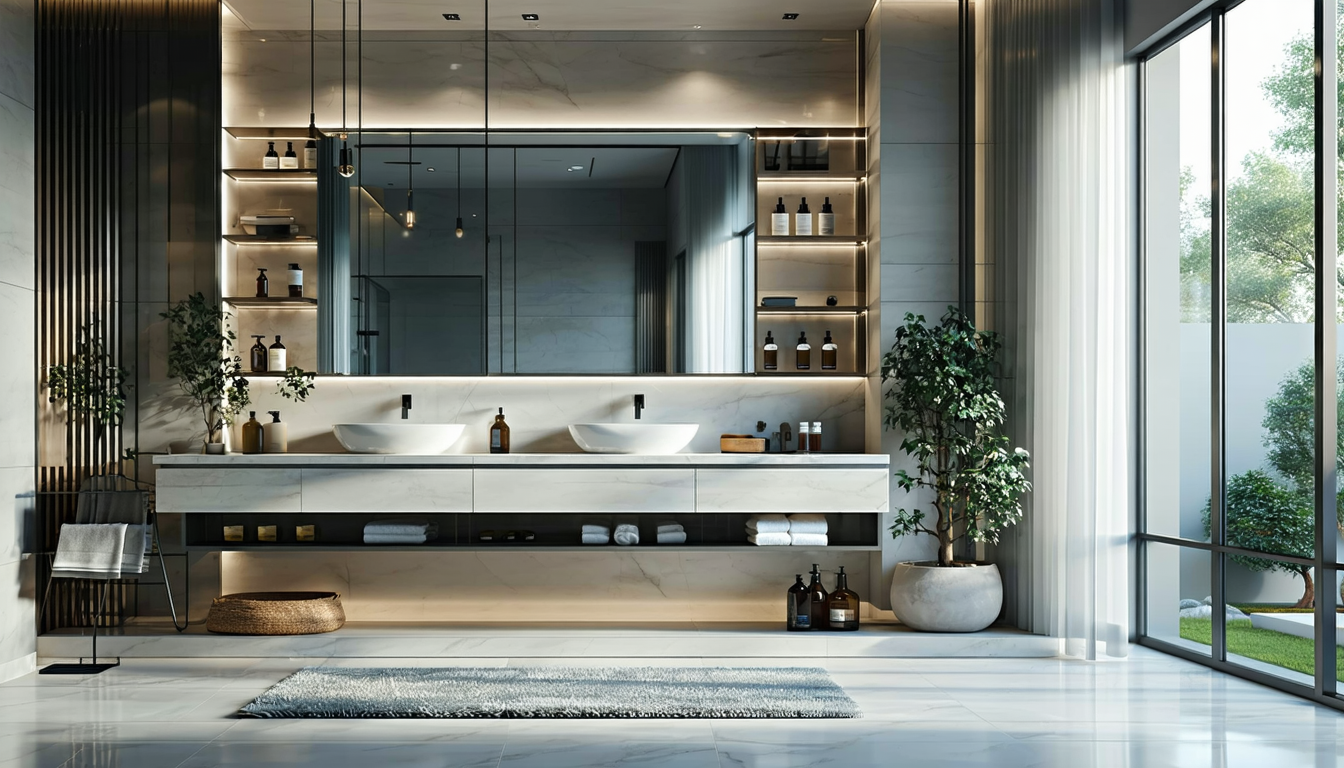 découvrez comment optimiser votre salle de bain avec des meubles suspendus au design contemporain. alliez style et fonctionnalité pour un espace élégant et pratique, tout en maximisant votre espace de rangement.