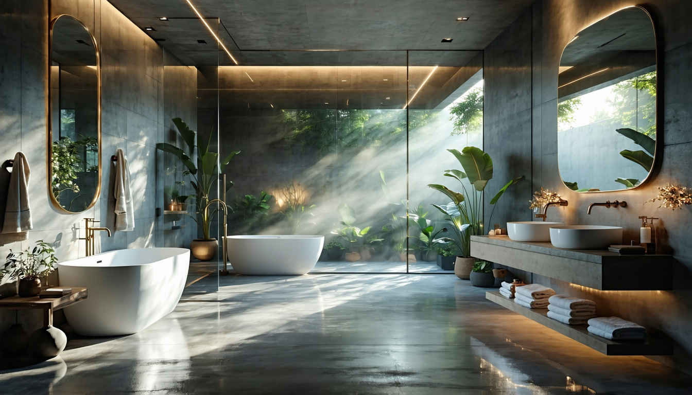 découvrez les avantages du béton ciré pour votre salle de bain : esthétique moderne, entretien facile et grande résistance à l'eau. optez pour un revêtement tendance et pratique qui sublime votre espace tout en garantissant durabilité et confort.