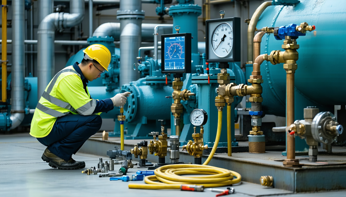 découvrez l'importance du test d'étanchéité du circuit gaz avec notre guide complet sur la pression d'épreuve et le temps de stabilisation. apprenez les bonnes pratiques pour garantir la sécurité et l'efficacité de vos installations gaz.