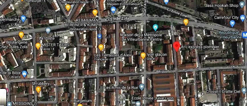 Plombier Chauffagiste à Villeurbanne