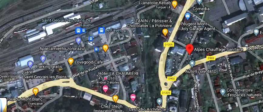 Plombier Chauffagiste à Saint-Gervais-les-Bains