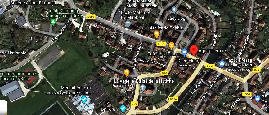 Plombier Chauffagiste à Mirebeau-sur-Bèze