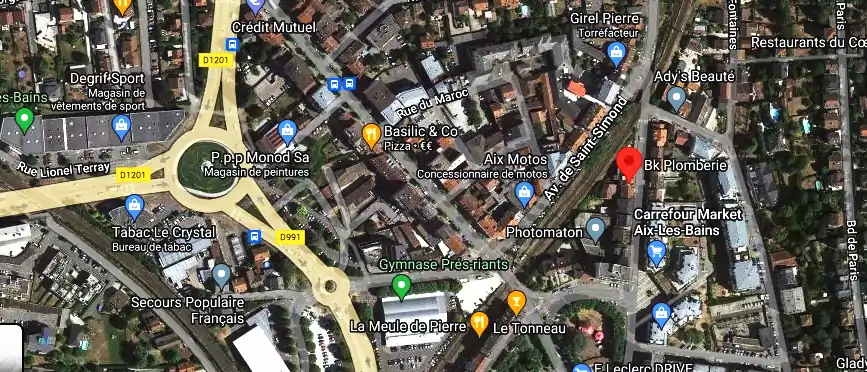 Plombier Chauffagiste à Aix-les-Bains