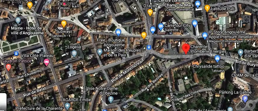 Plombier Chauffagiste à Angoulême