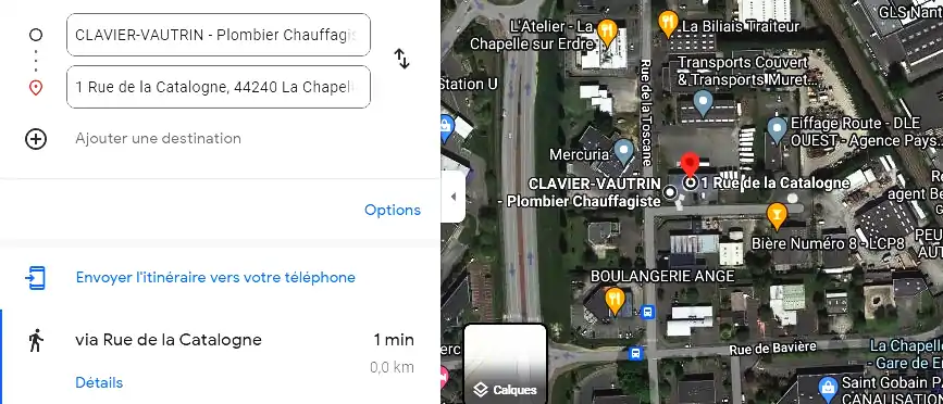 Plombier Chauffagiste à La Chapelle-sur-Erdre
