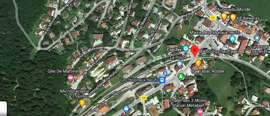Plombier Chauffagiste à Les Hôpitaux-Neufs