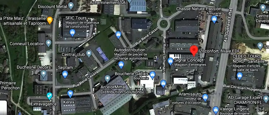 IZI confort, filiale EDF à Notre-Dame-d'Oé