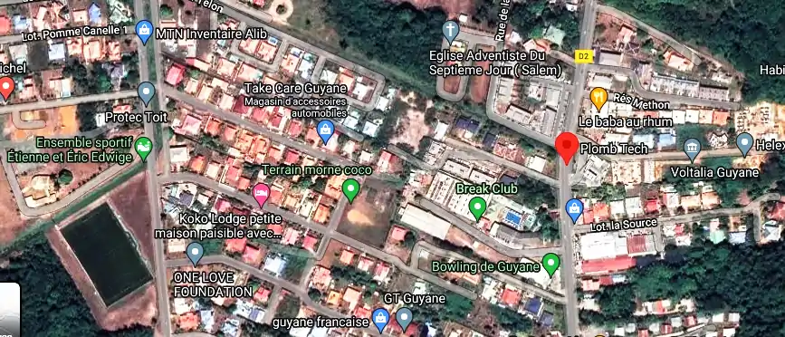 Plombier Chauffagiste à 1340 avenue St Ange Methon, Rte de Remire RD2, Montjoly 97354, Guyane française